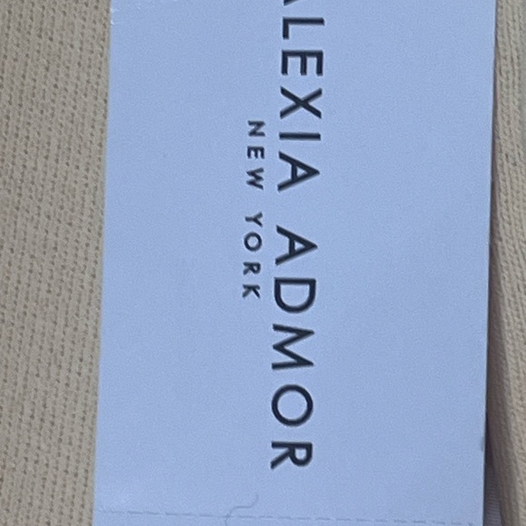 Alexia Admor  large Ivory long sleeve Bennie midi dress (I). - Picture 5 of 7